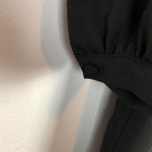 Lulus women’s black long sleeve lined pullover 2 pocket tunic dress Size Large - Picture 4 of 6